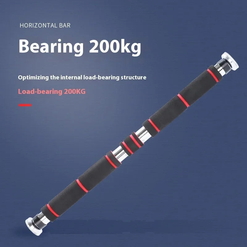 Door Pull-Up Bar with Anti-Rotation Lock