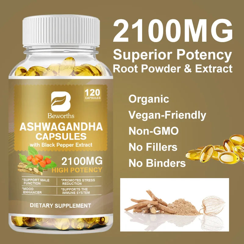 Ashwagandha Capsules for Energy Support
