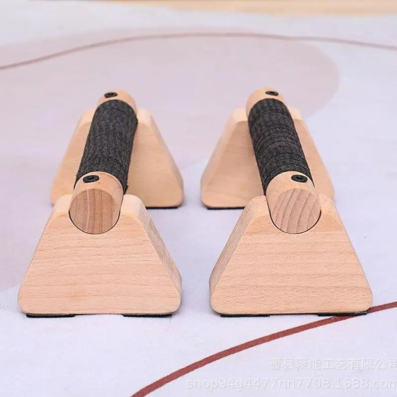 Wood Calisthenic Bars for Enhanced Home Workouts