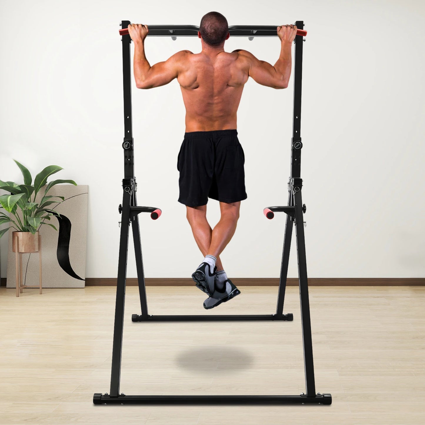 Free Standing Pull Up Station for Home Gym (Strength and Training Equipment) - Legacy Fitness