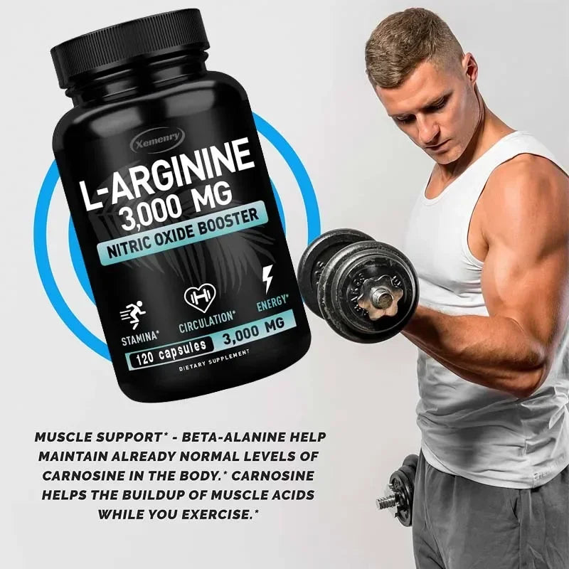 L-Arginine Supplement for Enhanced Endurance