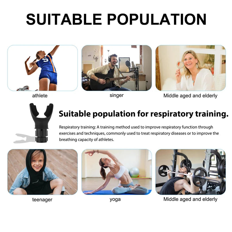 Powerful Lung Trainer Enhances Capacity for Endurance
