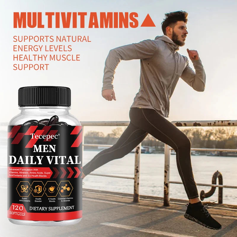 Powerful Multivitamin Supplement with Antioxidants Boosts Performance