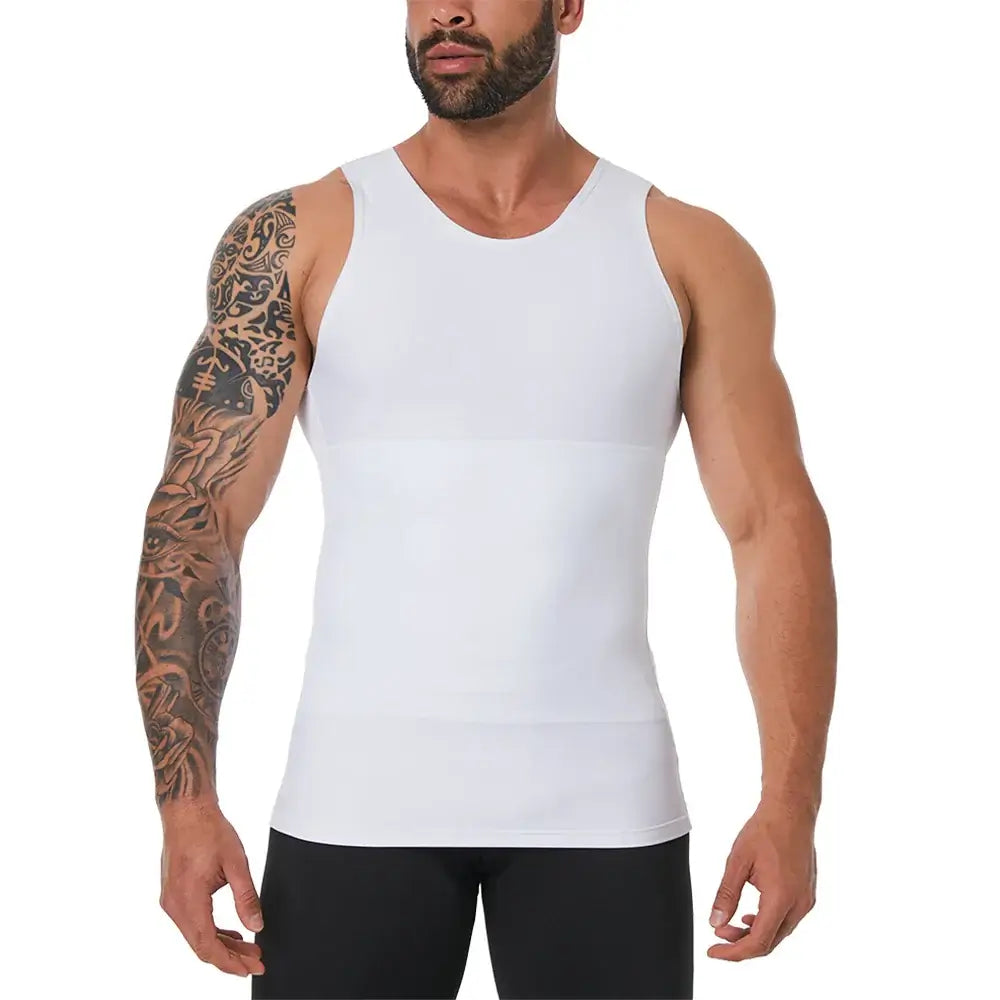 Ultimate Men's Compression Shape Wear, Tummy Control Boost