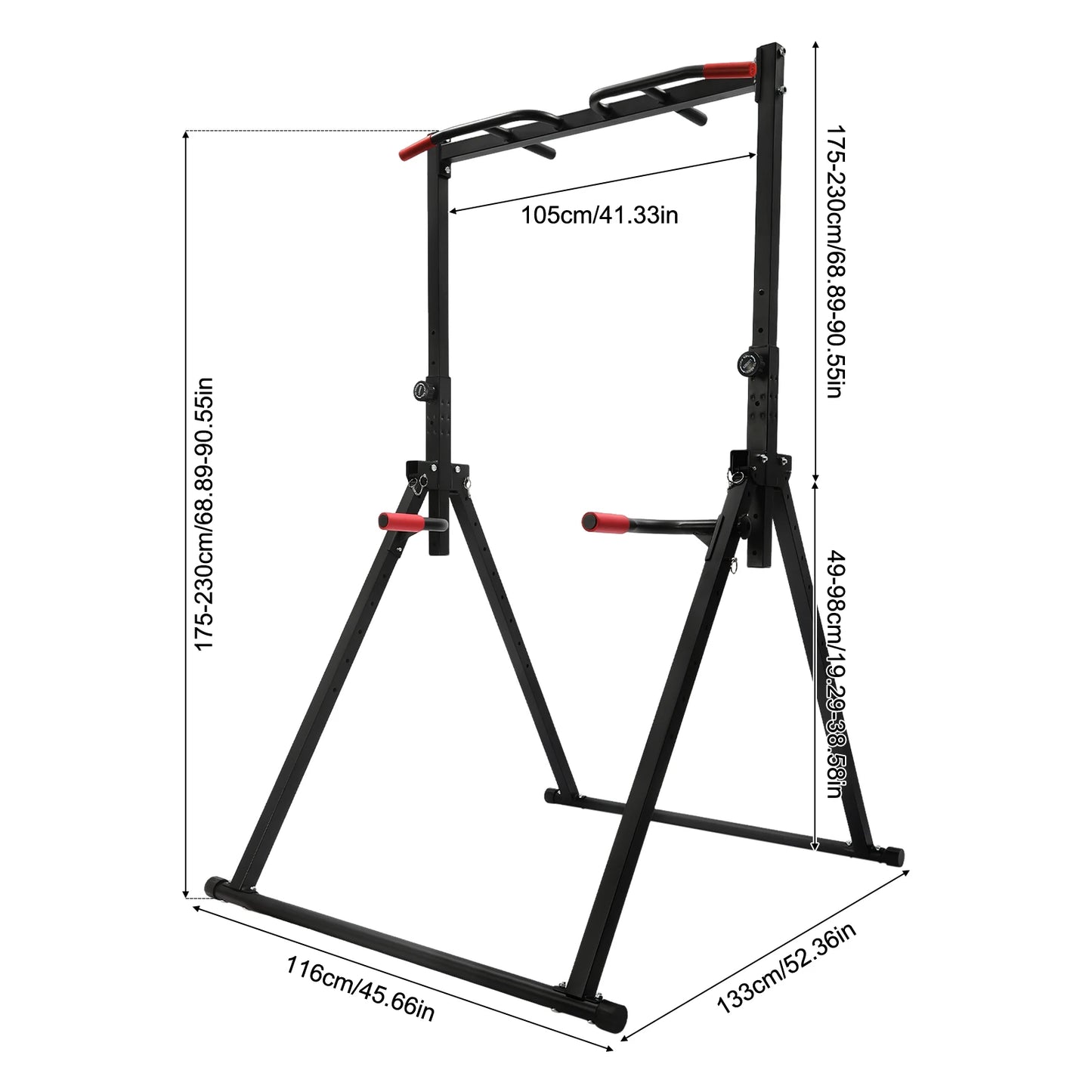 Free Standing Pull Up Station for Home Gym (Strength and Training Equipment) - Legacy Fitness