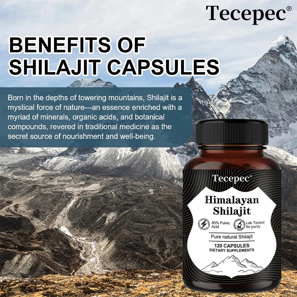 Powerful Himalaya Supplements with Trace Minerals for Endurance
