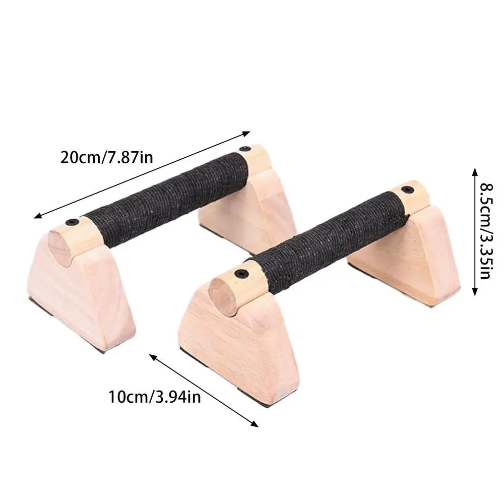 Wood Calisthenic Bars for Enhanced Home Workouts