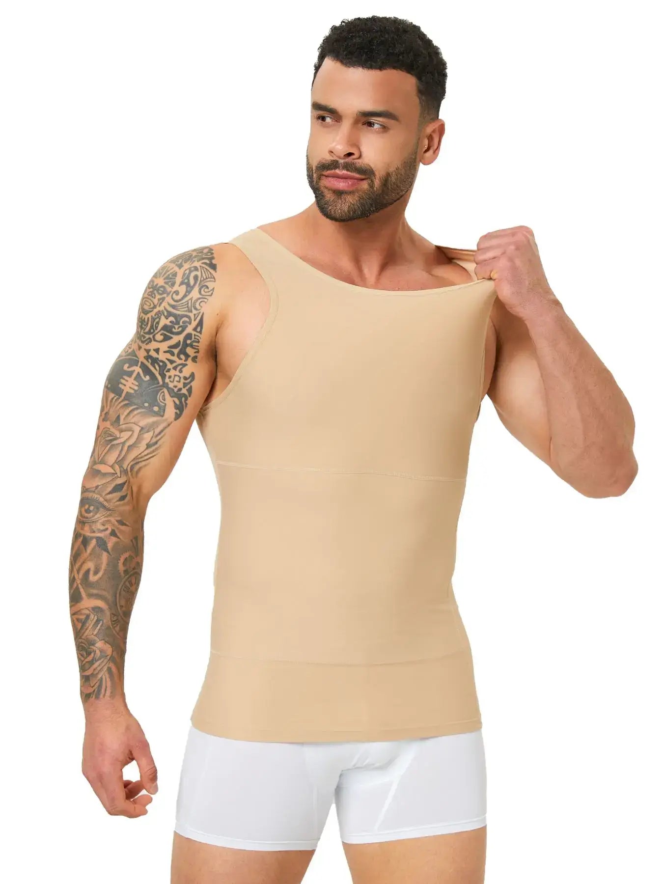 Ultimate Men's Compression Shape Wear, Tummy Control Boost