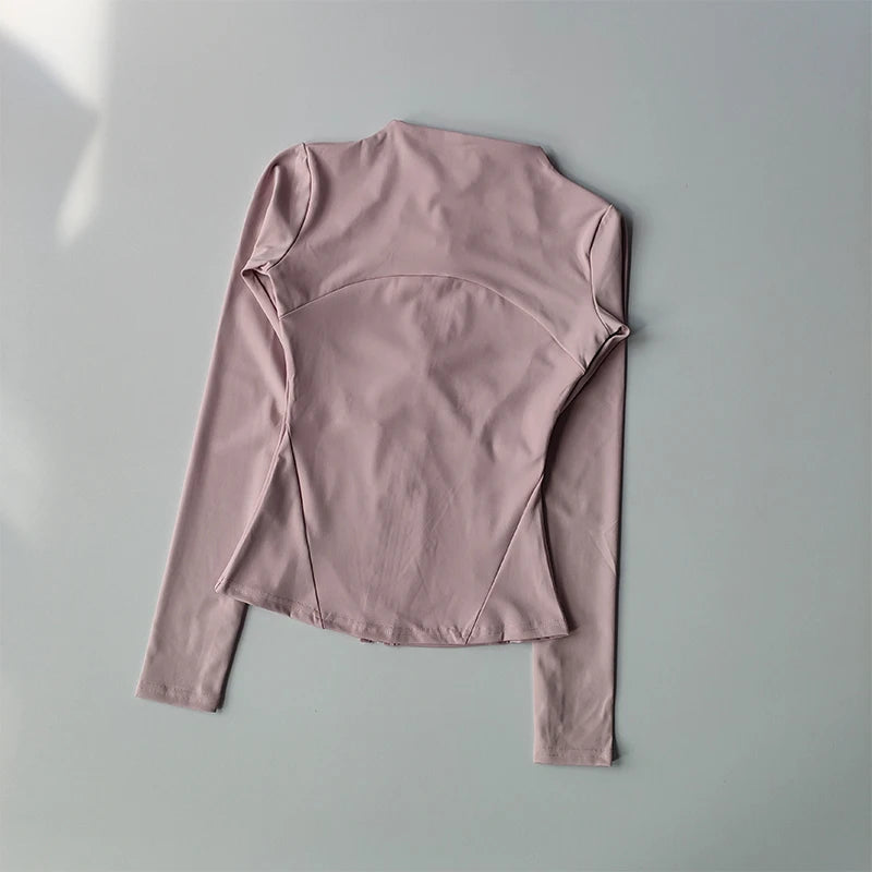 Women Workout Jacket Slim Tight Activewear - Legacy Fitness