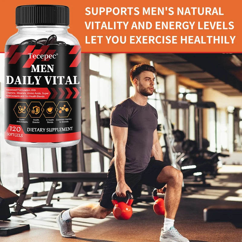 Powerful Multivitamin Supplement with Antioxidants Boosts Performance