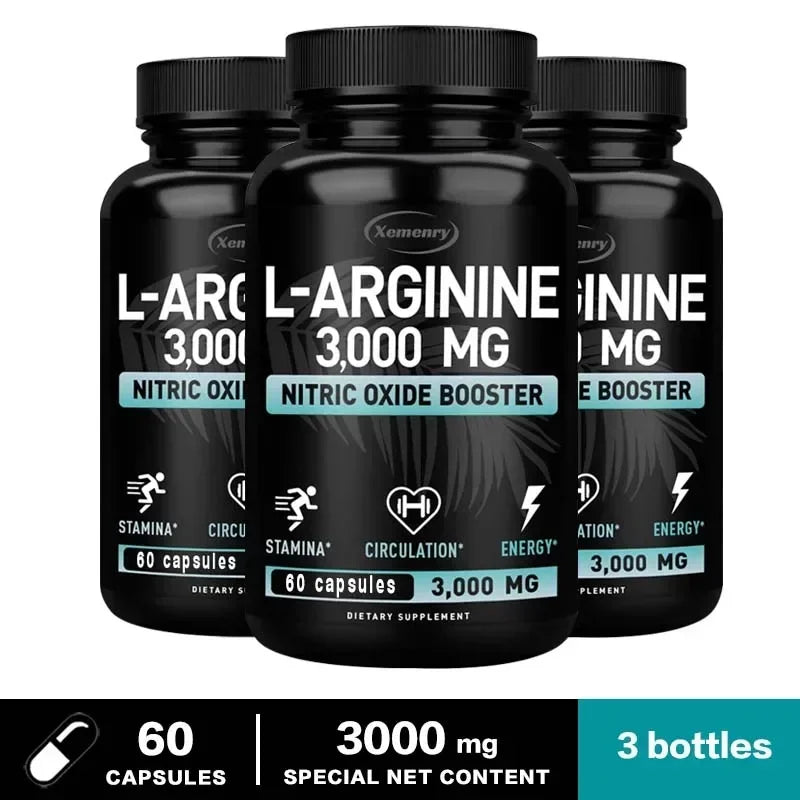 L-Arginine Supplement for Enhanced Endurance