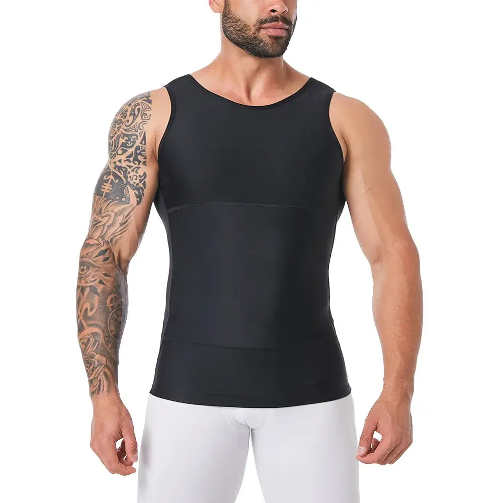 Ultimate Men's Compression Shape Wear, Tummy Control Boost