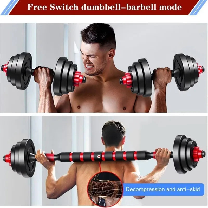 Convertible Dumbbells Sets To Barbell for Home Gym - Legacy Fitness