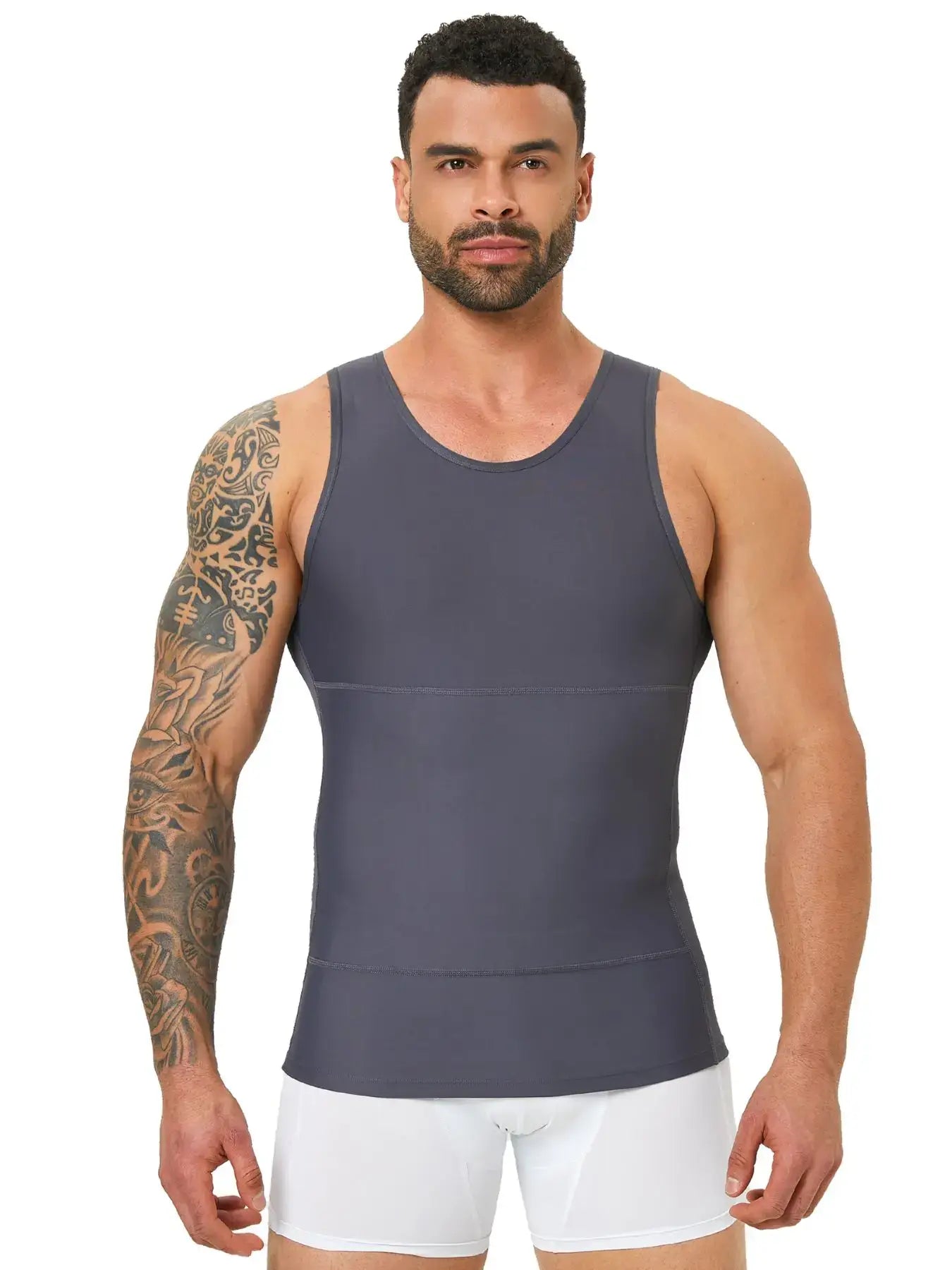 Ultimate Men's Compression Shape Wear, Tummy Control Boost