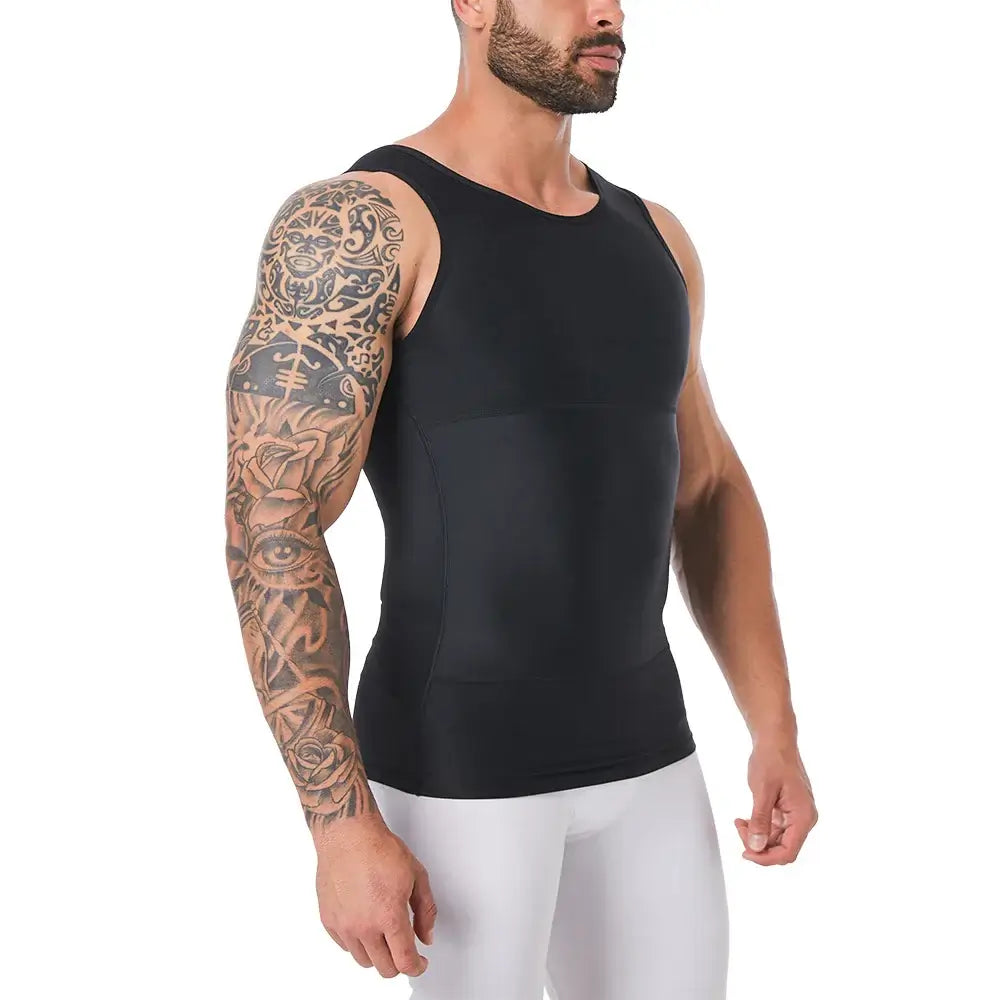 Ultimate Men's Compression Shape Wear, Tummy Control Boost