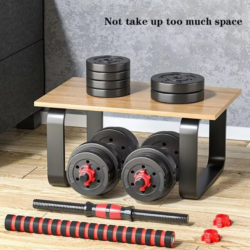 Convertible Dumbbells Sets To Barbell for Home Gym - Legacy Fitness