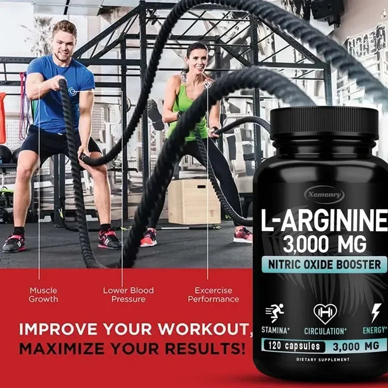 L-Arginine Supplement for Enhanced Endurance