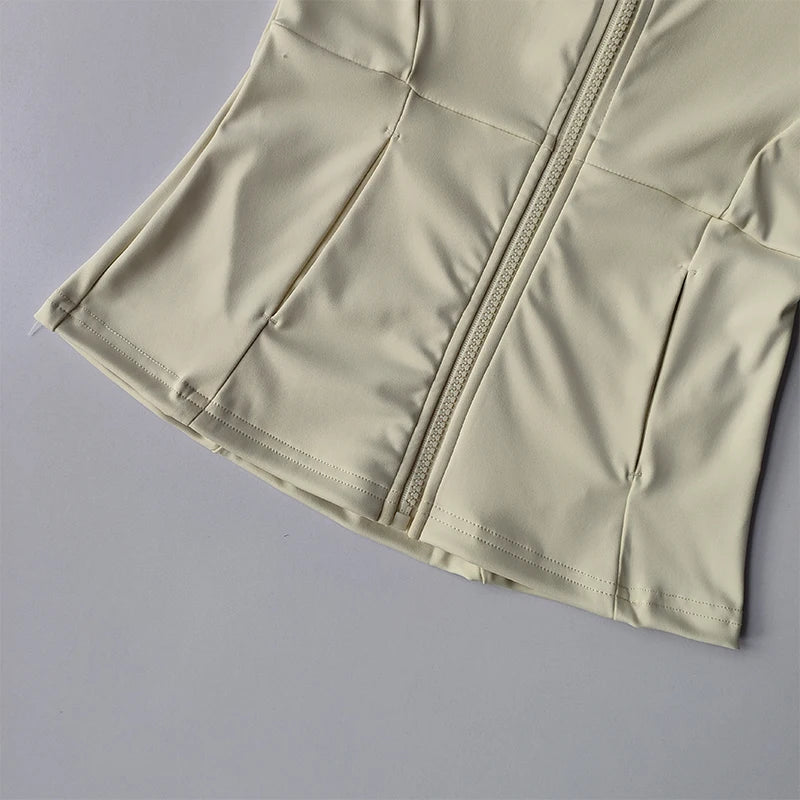 Women Workout Jacket Slim Tight Activewear - Legacy Fitness