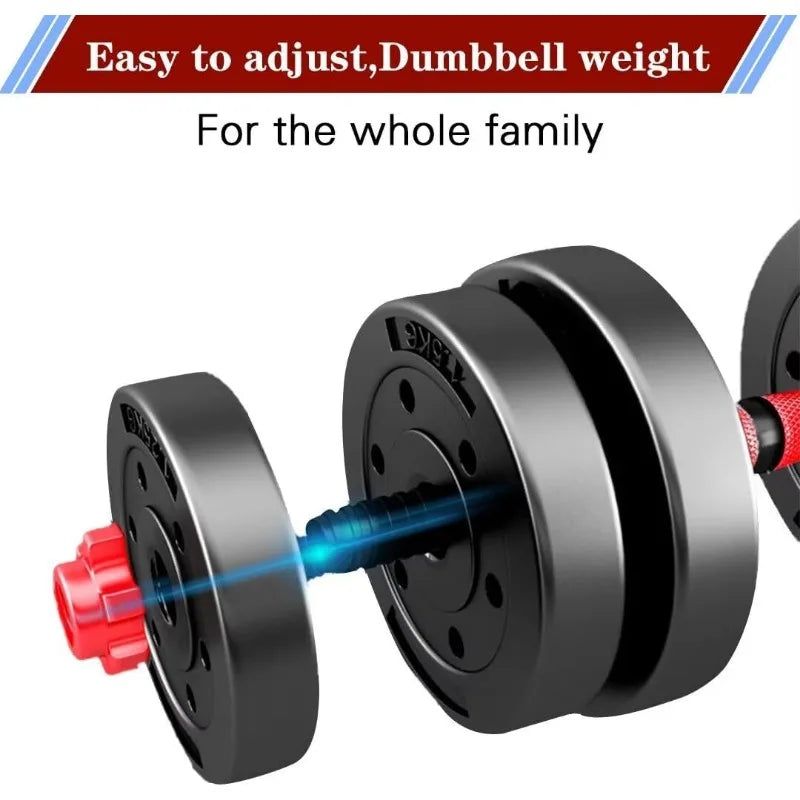 Convertible Dumbbells Sets To Barbell for Home Gym - Legacy Fitness