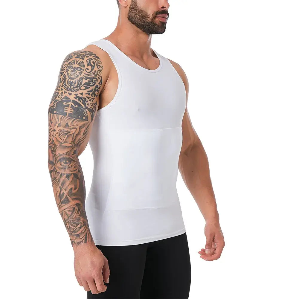 Ultimate Men's Compression Shape Wear, Tummy Control Boost