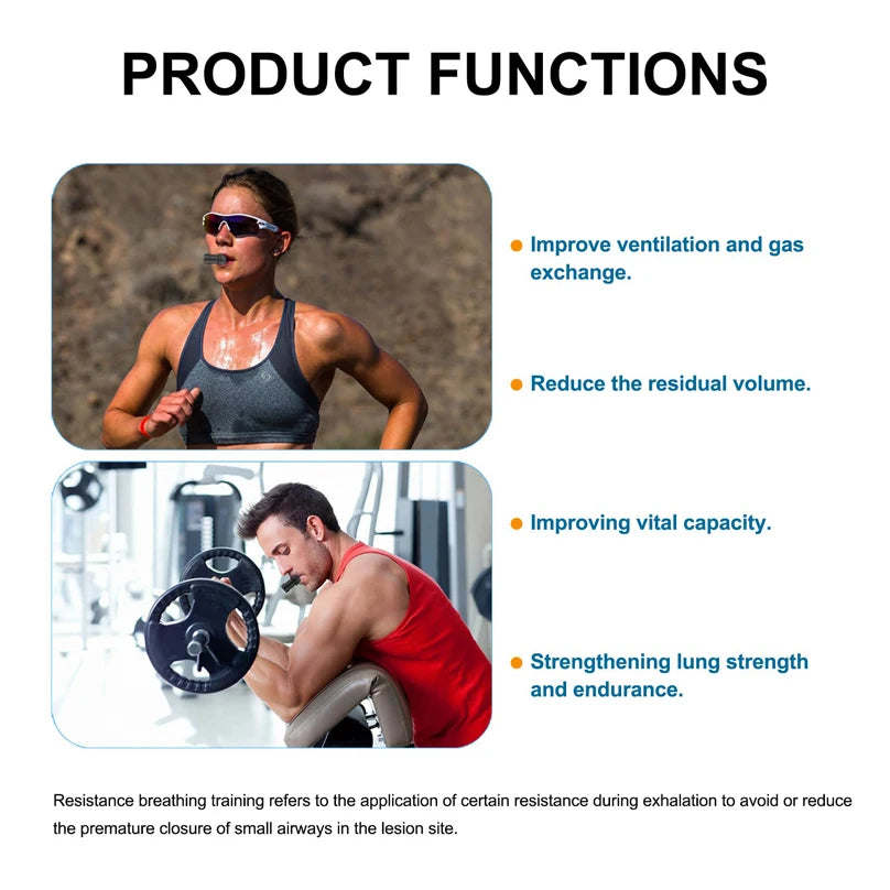 Powerful Lung Trainer Enhances Capacity for Endurance