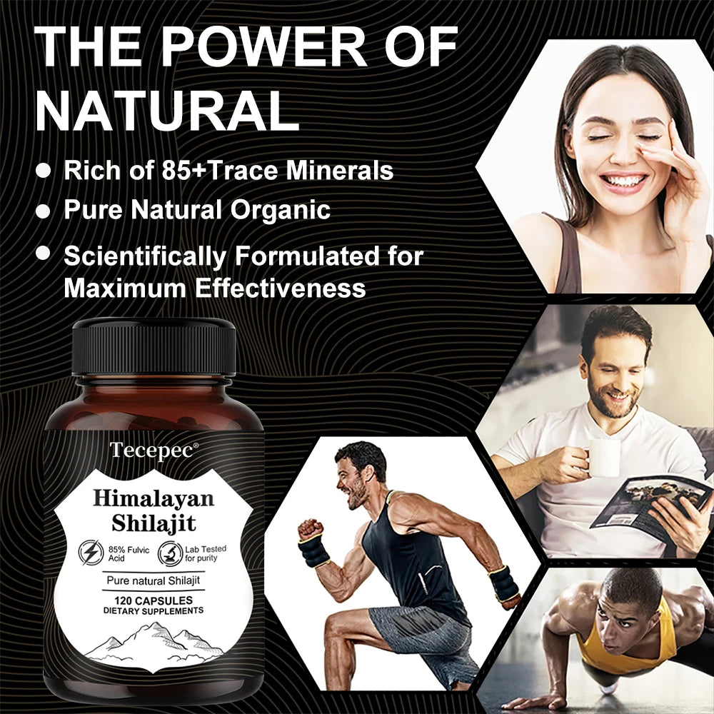 Powerful Himalaya Supplements with Trace Minerals for Endurance