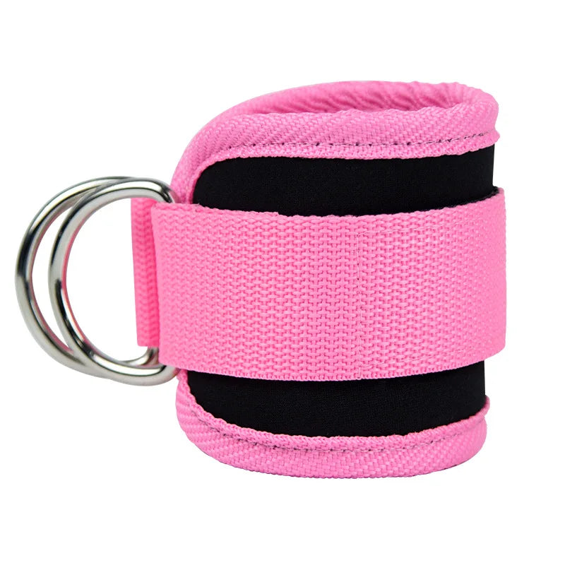 Gym Ankle Straps with Adjustable Comfort