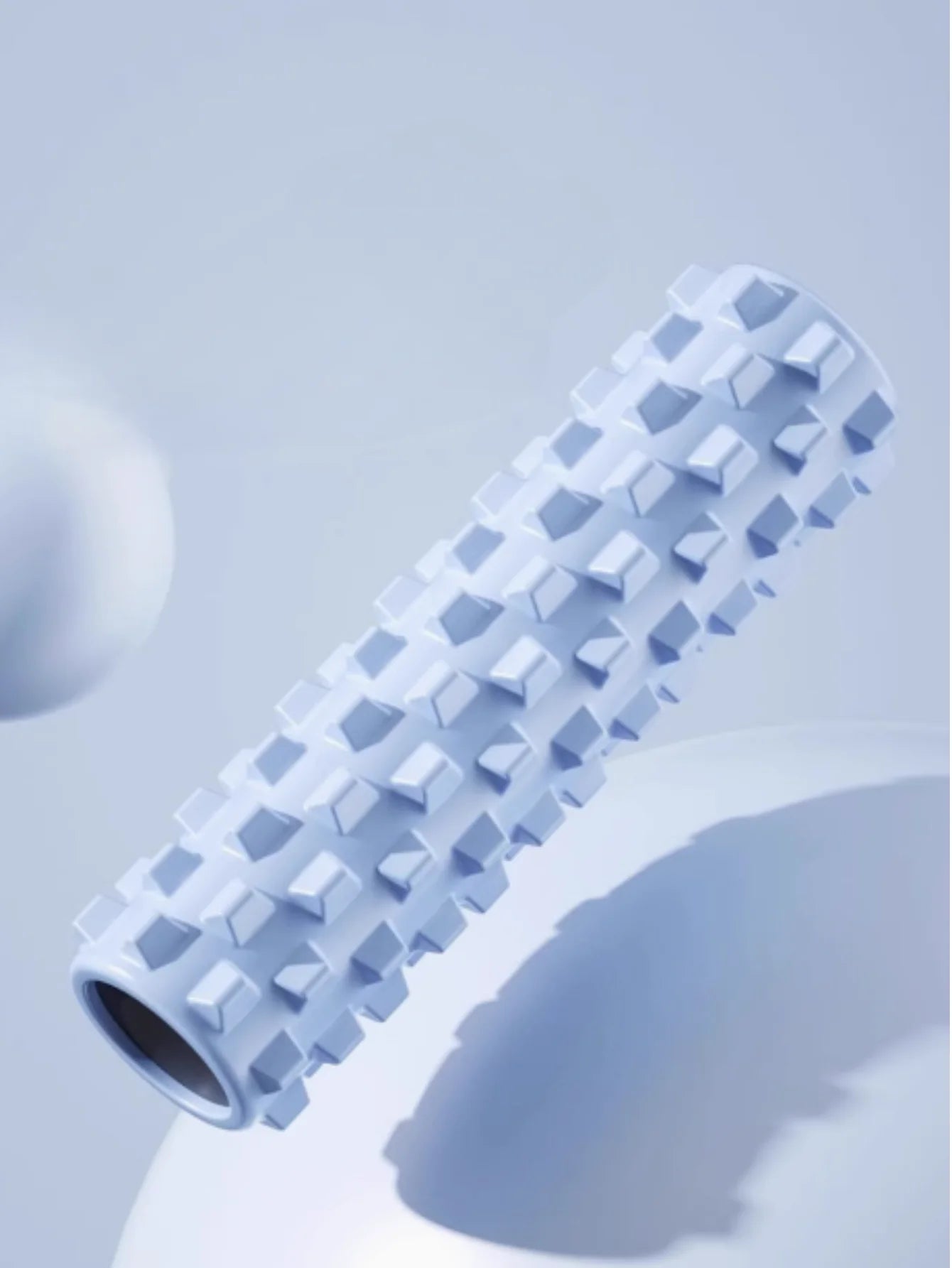 Yoga Foam Roller with Extra Firm Support