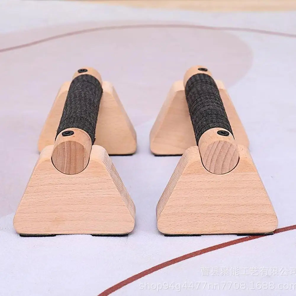 Wood Calisthenic Bars for Enhanced Home Workouts