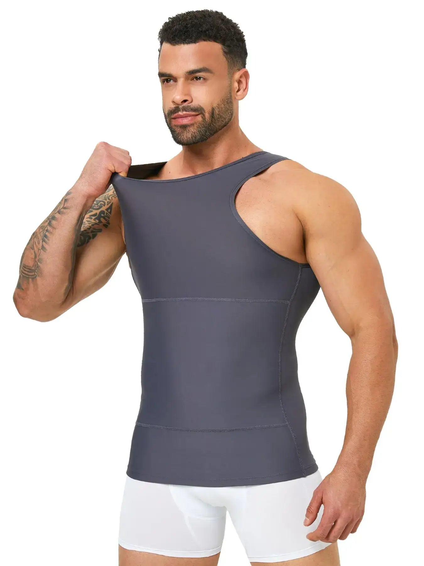 Ultimate Men's Compression Shape Wear, Tummy Control Boost