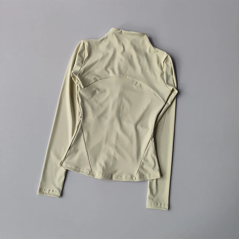 Women Workout Jacket Slim Tight Activewear - Legacy Fitness