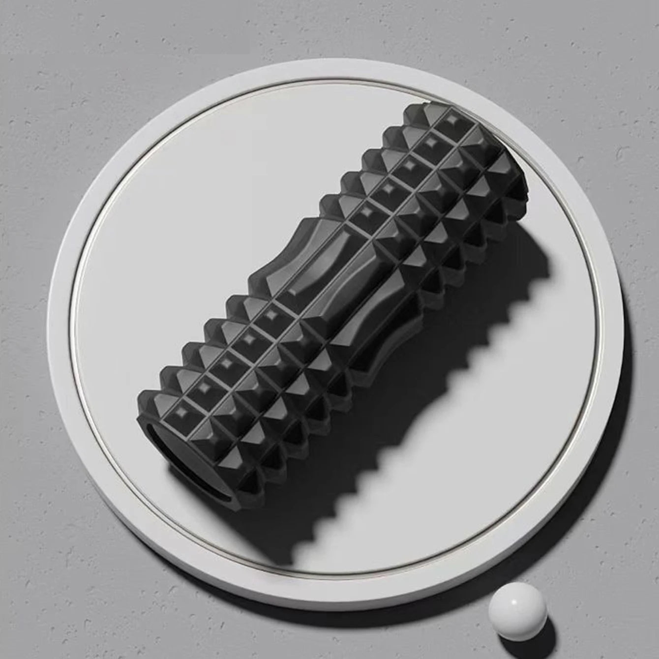 Yoga Foam Roller with Extra Firm Support