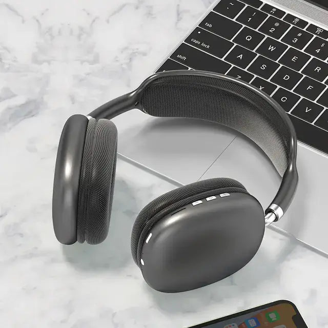 Luxurious Wireless Noise-Cancelling Headphones with Mic - Experience Unmatched Sound Quality