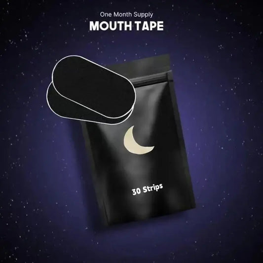 Mouth tape for improved sleep with 30 strips, designed to promote better breathing during the night.