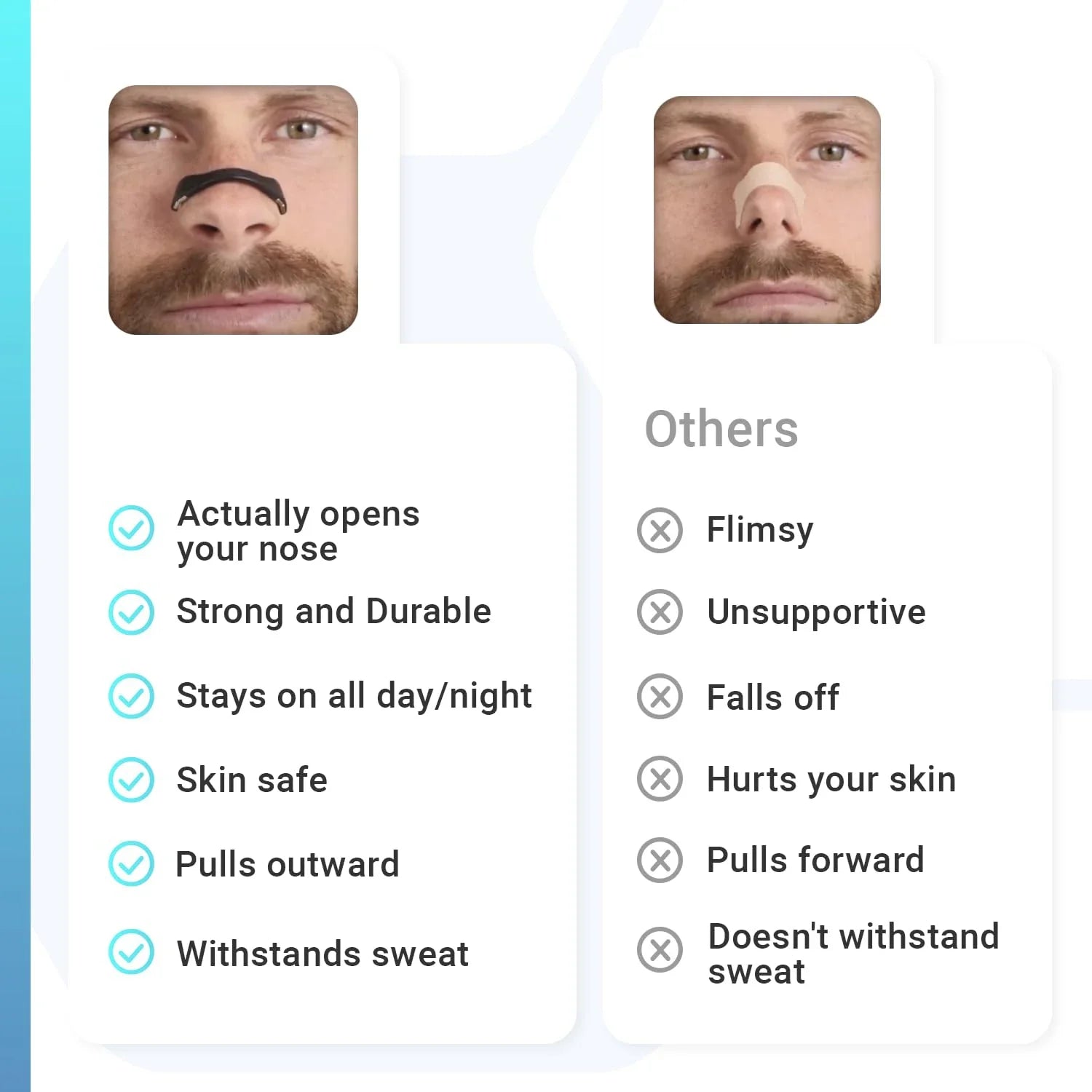 Magnetic Nasal Breathing Dilators (15 count) - Legacy Fitness