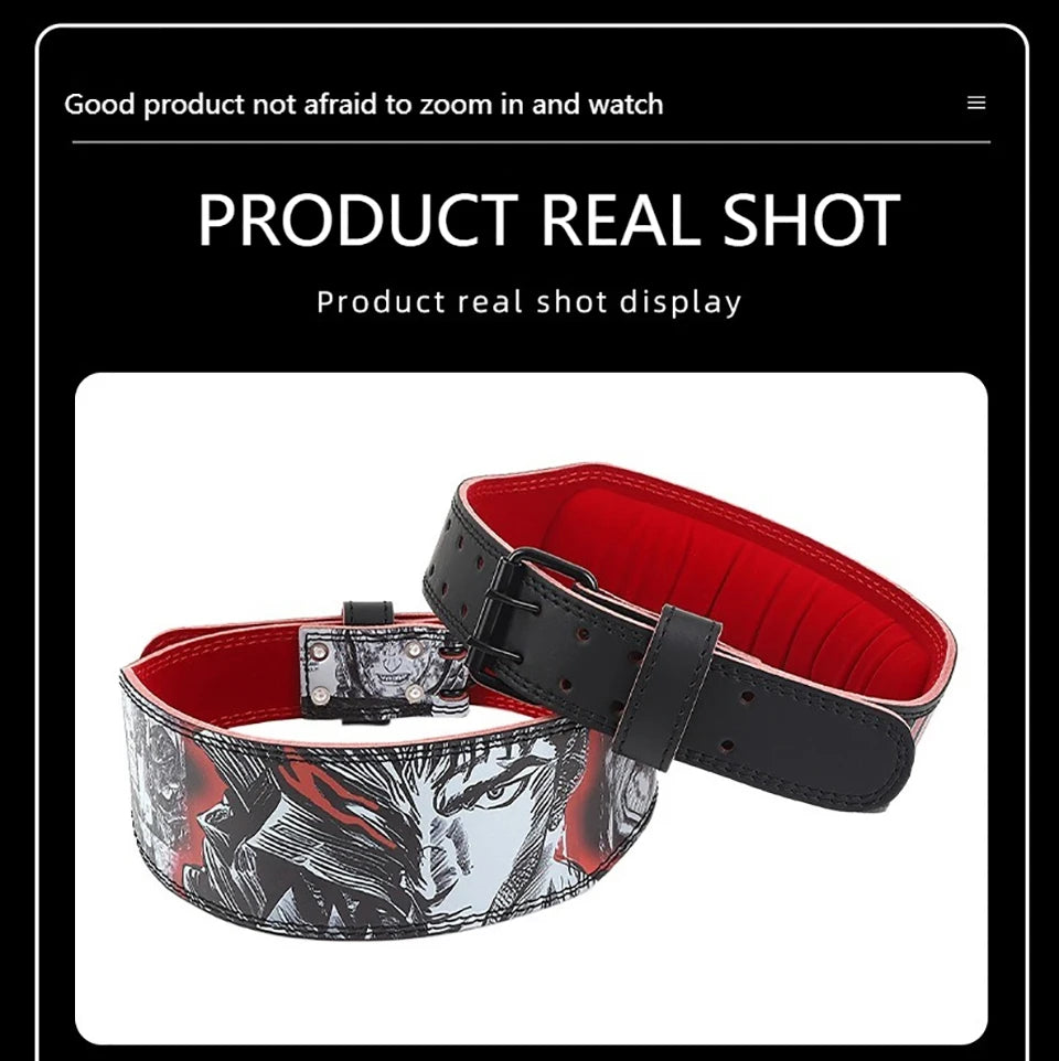 Anime Weightlifting Belt - Legacy Fitness