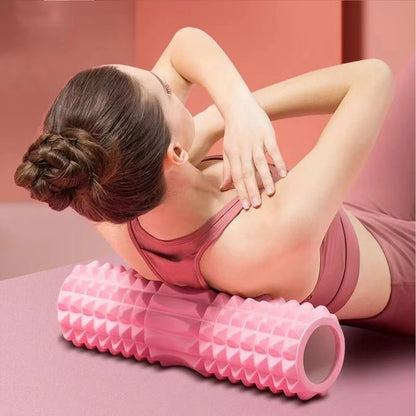 Yoga Foam Roller with Extra Firm Support