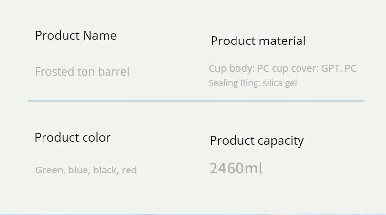 2 Liter Large Water Bottle for Sports - Legacy Fitness