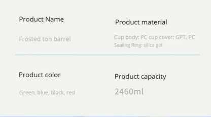2 Liter Large Water Bottle for Sports - Legacy Fitness
