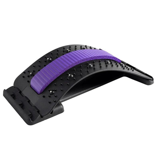Waist Massager Lumbar Spine Reliever Spine Back Stretch and Corrector - Legacy Fitness