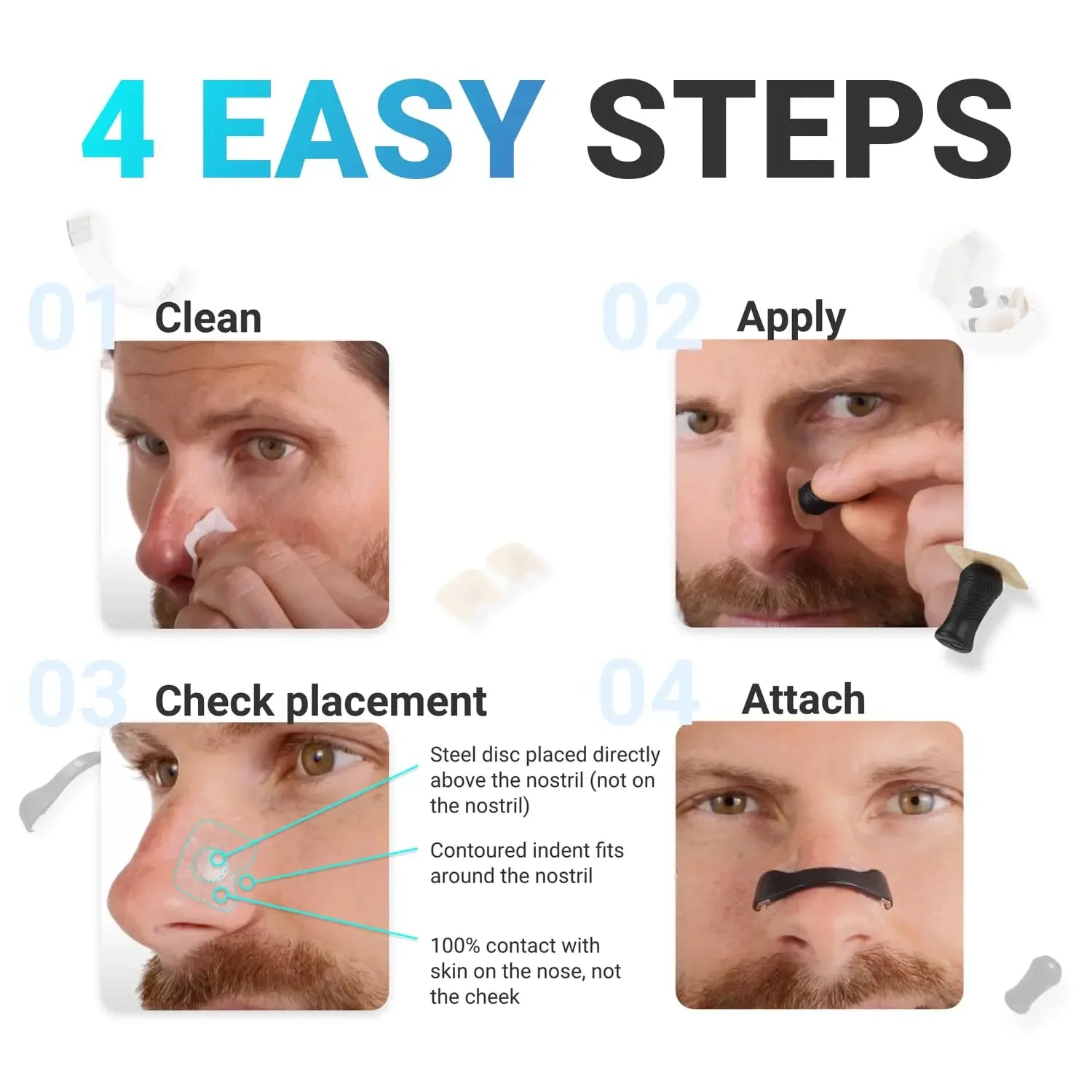 Magnetic Nasal Breathing Dilators (15 count) - Legacy Fitness