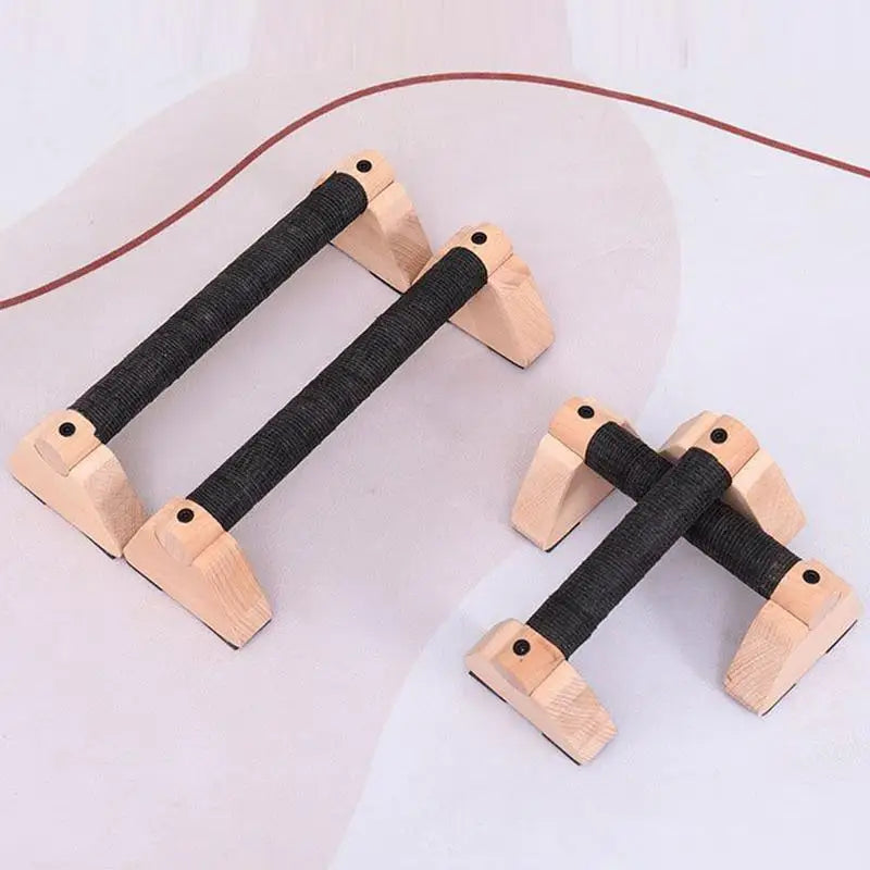 Wood Calisthenic Bars for Enhanced Home Workouts