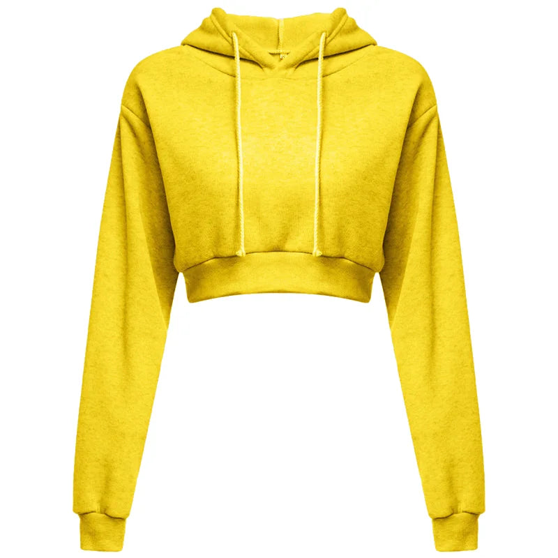 Women Crop Top Long Sleeve Sweatshirt - Legacy Fitness