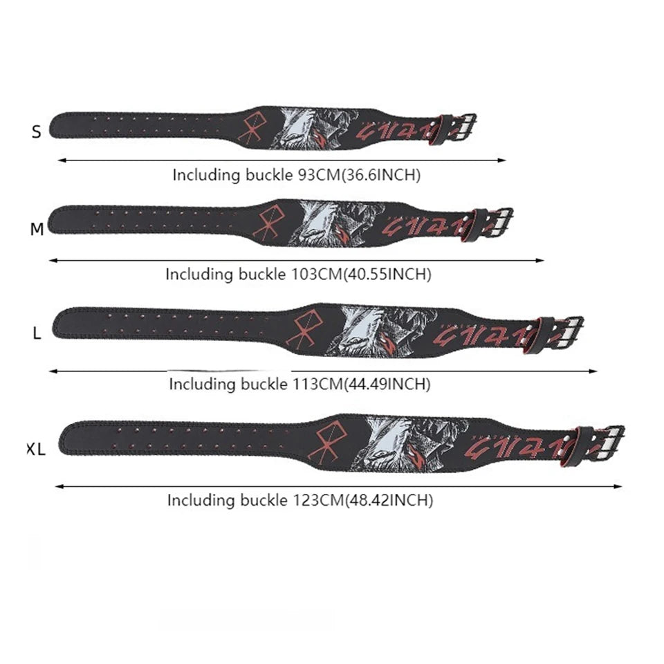 Anime Weightlifting Belt - Legacy Fitness