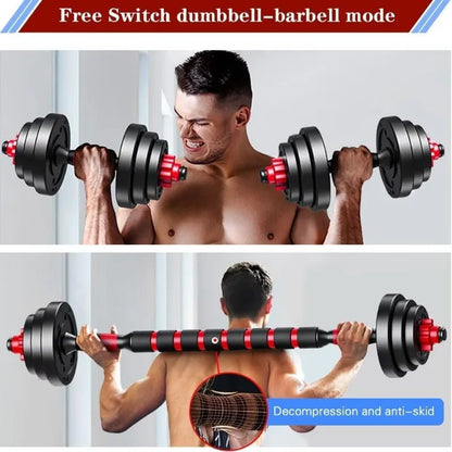 Convertible Dumbbells Sets To Barbell for Home Gym - Legacy Fitness