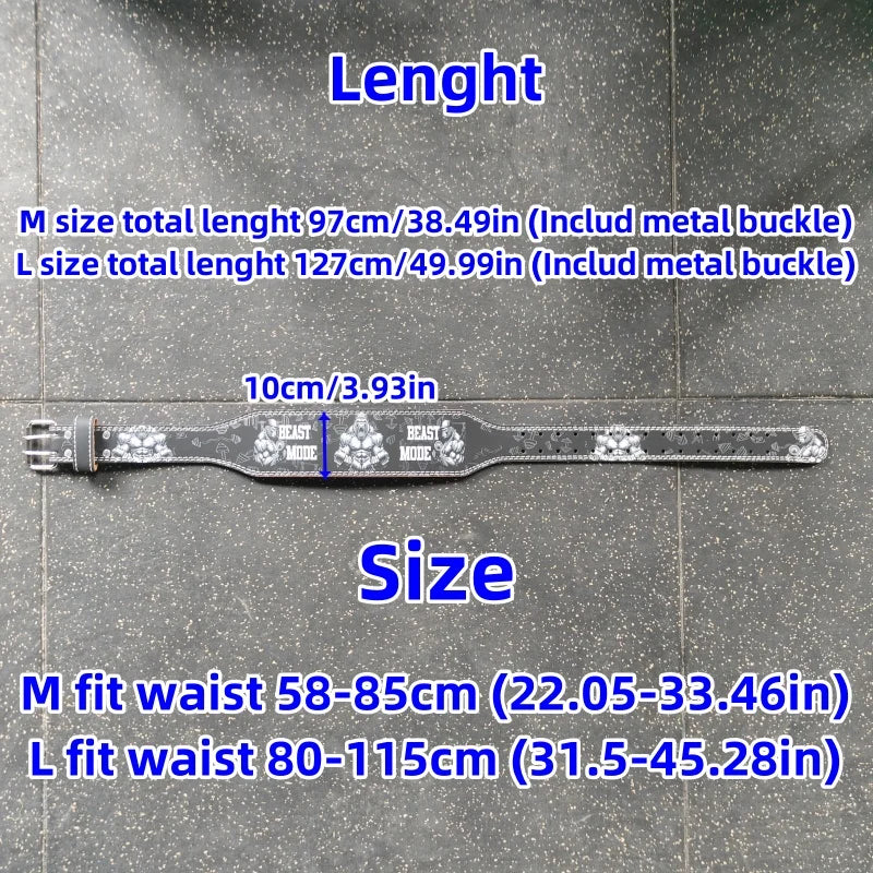 Gorilla Weightlifting Belt for Hardcore Training - Legacy Fitness