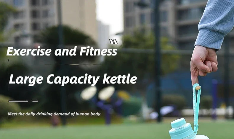 2 Liter Large Water Bottle for Sports - Legacy Fitness
