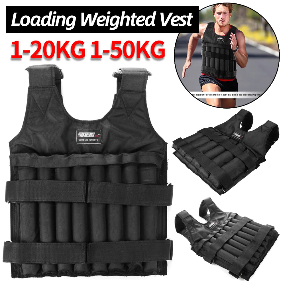 Adjustable Loading Weight Vest Gym Fitness Equipment