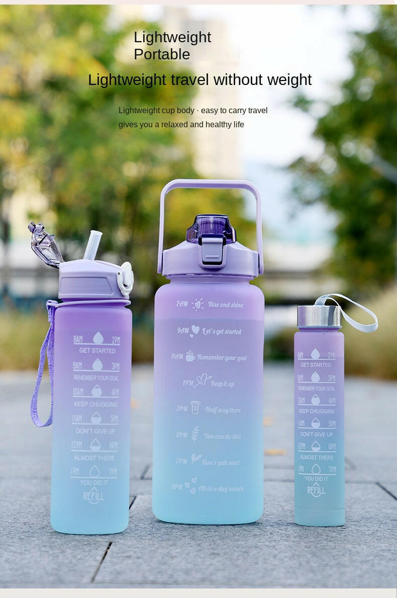 Motivational Water Bottle With Time Markers - Legacy Fitness