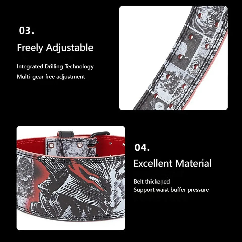 Anime Weightlifting Belt - Legacy Fitness
